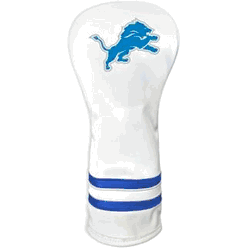 Detroit Lions Vintage Fairway Headcover (White)