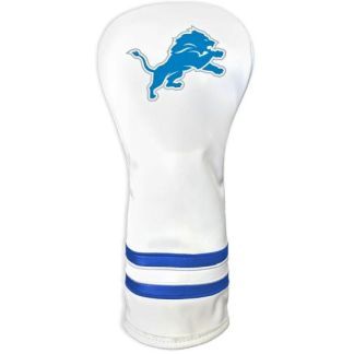 Detroit Lions Vintage Fairway Headcover (White)