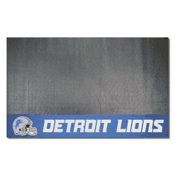 Detroit Lions Vinyl Grill Mat - 26in. x 42in.