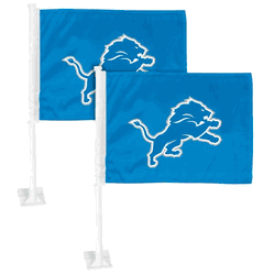 Detroit LionsLionsCar Flag Large 1pc 11" x 14"