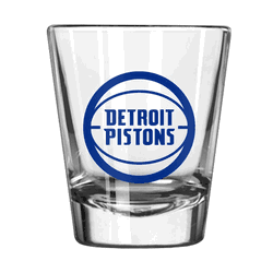 Detroit Pistons 2oz Gameday Shot Glass