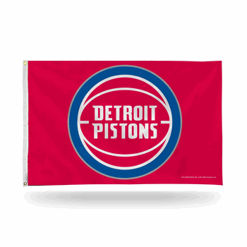 Detroit Pistons Standard 3' x 5' Banner Flag