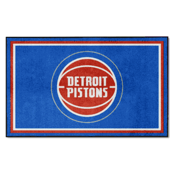 Detroit Pistons 4ft. x 6ft. Plush Area Rug