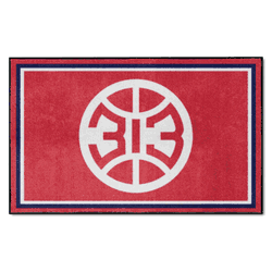 Detroit Pistons 4ft. x 6ft. Plush Area Rug