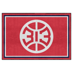 Detroit Pistons 5ft. x 8 ft. Plush Area Rug