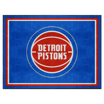 Detroit Pistons 8ft. x 10 ft. Plush Area Rug