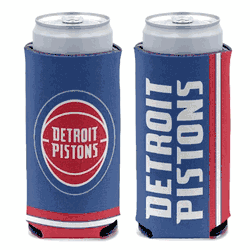 Detroit Pistons Can Cooler Slim Can Design