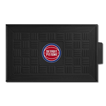 Detroit Pistons Heavy Duty Vinyl Medallion Door Mat - 19.5in. x 31in.