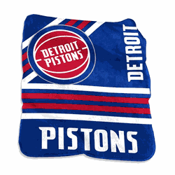 Detroit Pistons Raschel Throw