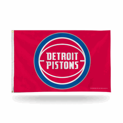 Detroit Pistons Standard 3' x 5' Banner Flag