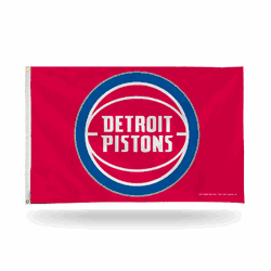 Detroit Pistons 3X5 Banner Flag