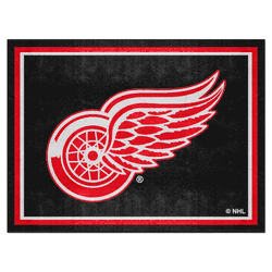 Detroit Red Wings 8ft. x 10 ft. Plush Area Rug