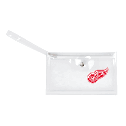 Detroit Red Wings Clear Ticket Wristlet