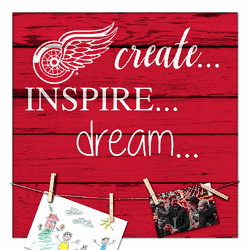 Detroit Red Wings Create, Inspire, Dream Sign
