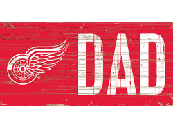 Detroit Red Wings DAD 6x12 Sign