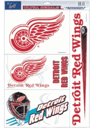 Detroit Red Wings Decal 11x17 Ultra