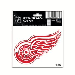 Detroit Red Wings Decal 3x4 Multi Use Color