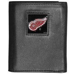 Detroit Red Wings Deluxe Leather Tri-fold Wallet