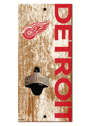 Detroit Red Wings Distressed Bottle Opener