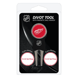 Detroit Red Wings Divot Tool Pack - Signature tool w/ 3 markers