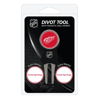 Detroit Red Wings Divot Tool Pack - Signature tool w/ 3 markers