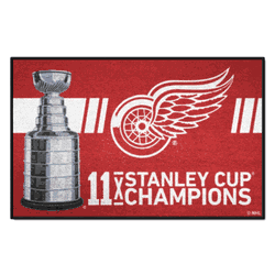 Detroit Red Wings Dynasty Starter Mat Accent Rug - 19in. x 30in.