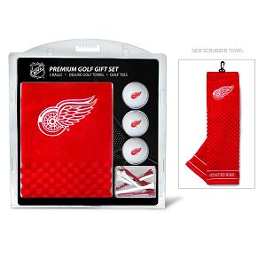 Detroit Red Wings Embroidered Towel Golf Gift Set