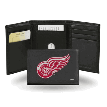 Detroit Red Wings  Embroidered Tri-fold Wallet