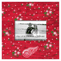 Detroit Red Wings Floral 10x10 Frame