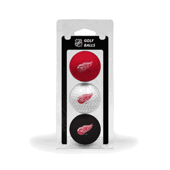 Detroit Red Wings Golf Balls - 3 Pack
