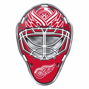Detroit Red Wings Heavy Duty Aluminium Helmet Emblem