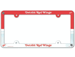 Detroit Red Wings License Plate Frame - Full Color