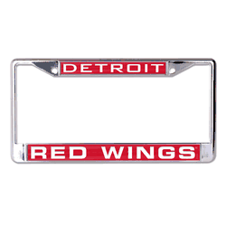 Detroit Red Wings License Plate Frame - Inlaid