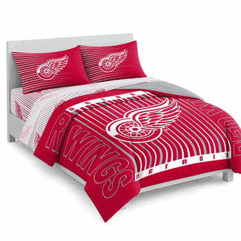 Detroit Red Wings Momentum Bed In A Bag Queen