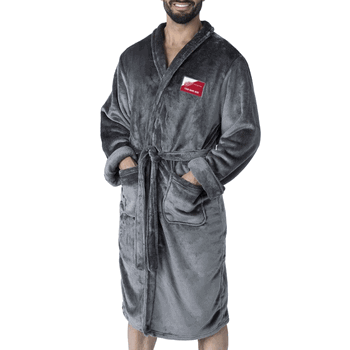 Detroit Red Wings NHL Charcoal L/XL Personalized Robe