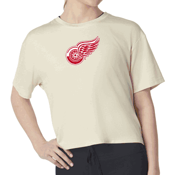 Detroit Red Wings NHL Kadi Turnout Tee Bone XXL