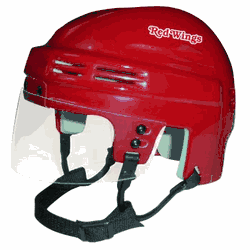 Detroit Red Wings NHL Mini Helmet Team Color
