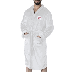 Detroit Red Wings NHL White Out Silk Touch Robe Large/XLarge