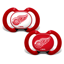 Detroit Red Wings Pacifier 2-Pack