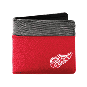 Detroit Red Wings Pebble BiFold Wallet LRED