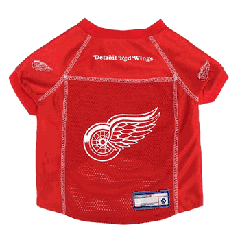 Detroit Red Wings Pet Jersey Medium