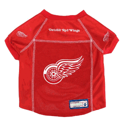 Detroit Red Wings Pet Jersey Xtra Large