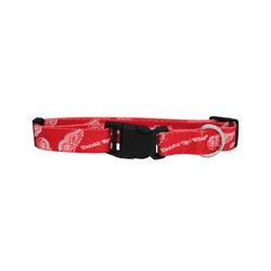 Detroit Red Wings Pet Team Collar Medium