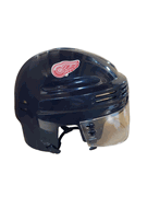 Detroit Red Wings SportStar NHL Hockey Player Mini Helmet - Black0 Detroit Red Wings SportStar NHL Hockey Player Mini Helmet - Black