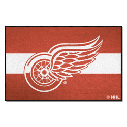 Detroit Red Wings Starter Mat Accent Rug - 19in. x 30in. Uniform Alternate Design