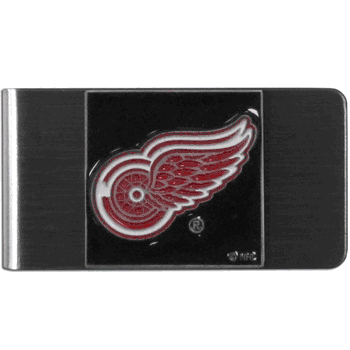 Detroit Red Wings Steel Money Clip