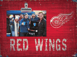 Detroit Red Wings Team Name Clip Frame
