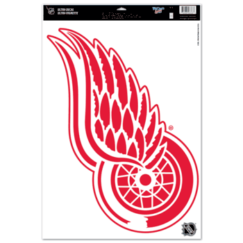 Detroit Red Wings Ultra Decal 11in x 17in - Logo