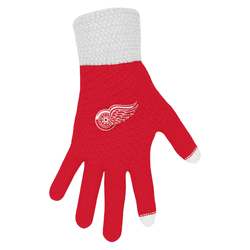 Detroit Red Wings Waffle Knit Glove