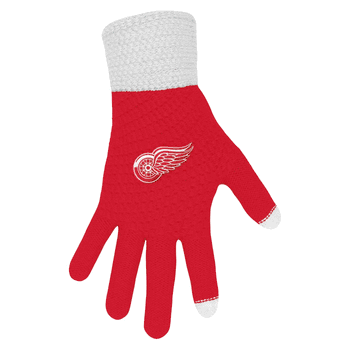Detroit Red Wings Waffle Knit Glove